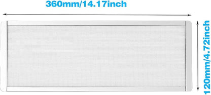 360mm 120mm x 2 PC Fan Dust Mesh Filter 4.72inch PVC Computer PC Case Dust - Image 4