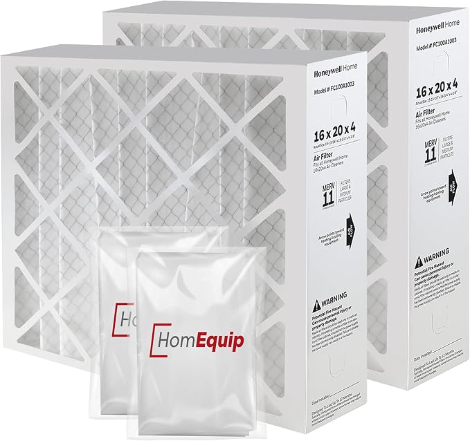 16x20x4 AC Furnace Air Filter Replacement by HoneywellAirComfort