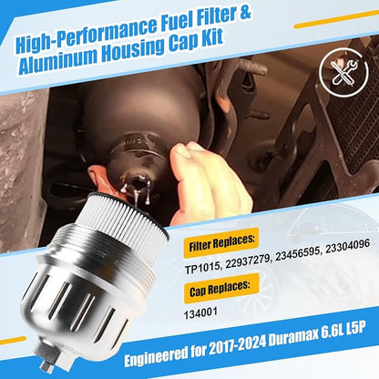 iFJF TP1015 Fuel Filter and 134001 Housing Cap Replacement - Image 7