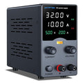 Wanptek DC Power Supply Variable 30V 10A, Bench Power Supplies with Encoder Adjustments Knob, USB Fast Charge Port with Output Current Display, 4-Digit LED Display