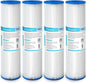 Membrane Solutions 50 Micron Pleated Polyester Sediment Water Filter 10"x2.5" by MembraneSolutions