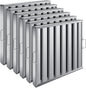 Hood Filters 19.5W x 19.5H Inch 430 Stainless Steel Pack of 6, 7 Grooves by Cuilvu