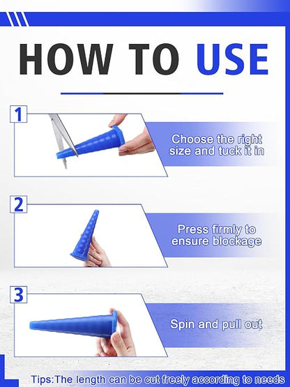Hydraulic Oil Service Plugs Large Medium Small Sizes Multi Pack Rubber Drip - Image 3