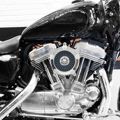 HDBUBALUS Motorcycle Air Filter Air Cleaner Intake System Cleaner Fit - Image 2