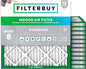 Filterbuy 15x15x1 Air Filter MERV 8 Essential Dust & Allergy Defense, by Filterbuy
