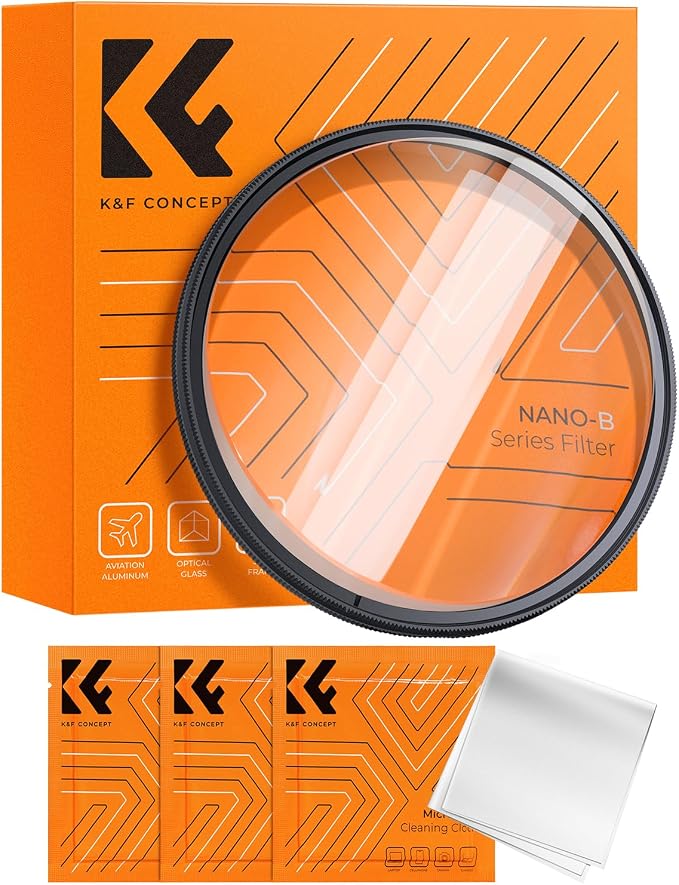 K&F CONCEPT 58mm Bilateral Blur Ghost Motion Filter Super Speed Effects by KFCONCEPT