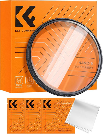 K&F CONCEPT 77mm Bilateral Blur Ghost Motion Filter Super Speed Effects by KFCONCEPT