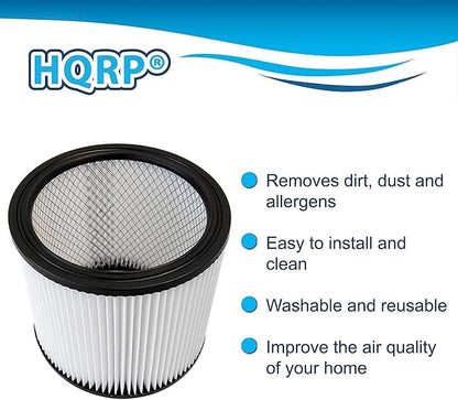 HQRP 2-Pack Standard Cartridge Filter Replacement - Image 4