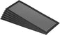 PATIKIL 4"x10" Magnetic Vent Cover, 6 Pack Floor Wall Air Registers Cover by PATIKIL