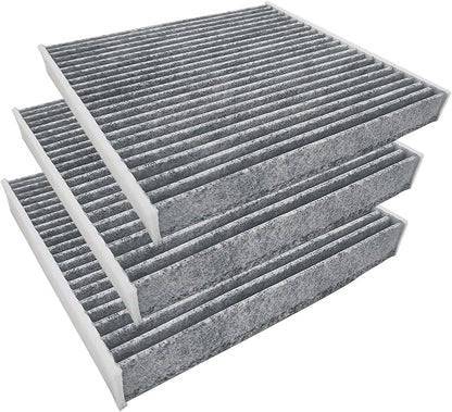 3 PACK QTC285 CABIN AIR FILTER for Camry, Highlander, Replacement for CF10285 - Image 3