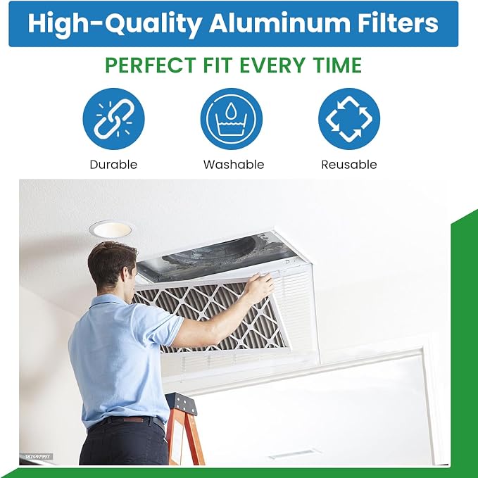 Filter Everything Washable Aluminum Air Filter - Image 3