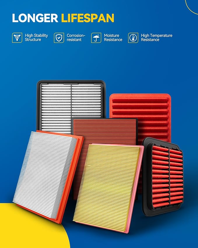 PHILTOP Engine Air Filter CA12290 Replacement - Image 4