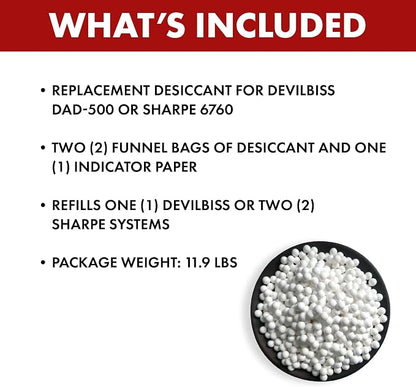 DeVilbiss DAD600-1 Desiccant Dryer Tune-Up Kit - Image 2