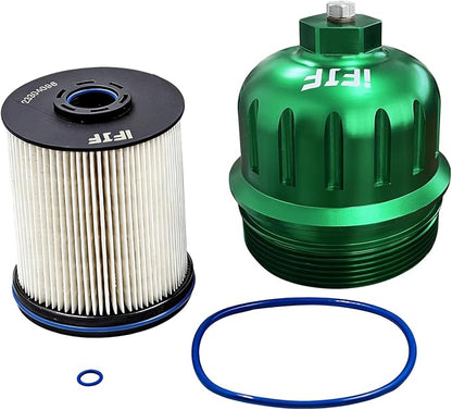 iFJF TP1015 Fuel Filter and 134001 Housing Cap Replacement by iFJF