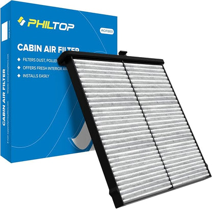 PHILTOP Cabin Air Filter, Replacement by PHILTOP