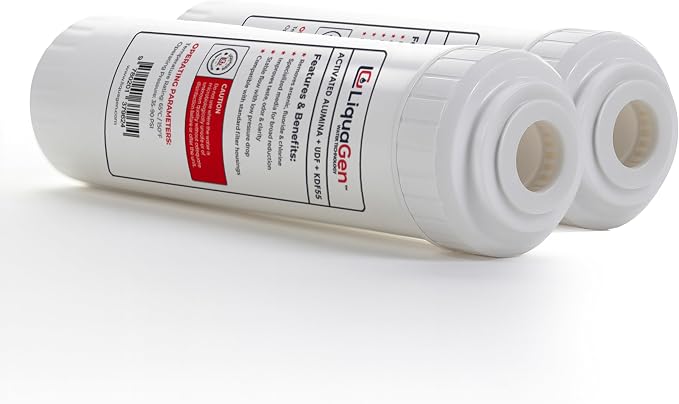 LiquaGen Activated Alumina + Carbon + KDF-55 Replacement Water Filter Cartridge - Image 2