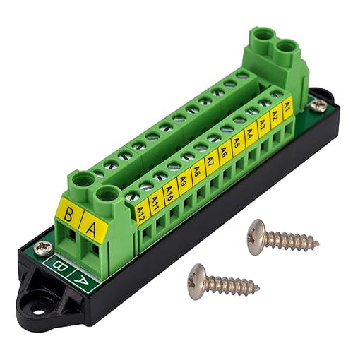 30Amp 300V 2x12 Position Terminal Block Distribution Module. OONO D-1659GP