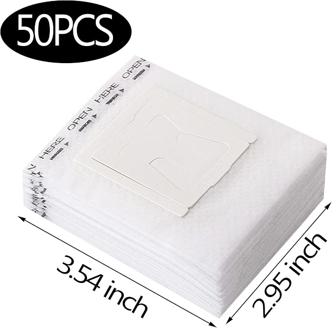 SZLYTYUN 50PCS Portable Coffee Filter Paper Hanging Ear Drip Coffee Single - Image 2