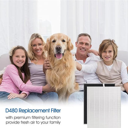 D480 True HEPA Replacement Filter D4, Compatible - Image 6