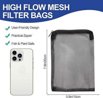 16 Pcs Aquarium Filter Media Bags - Image 8
