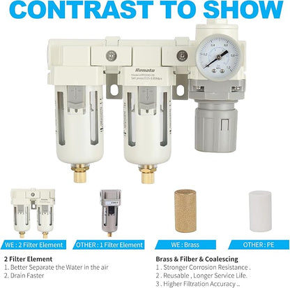 3/8" NPT Three Stage Air Drying System - Image 2