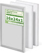 16x24x1 Reusable Air Filter MERV 8 Washable Furnace & AC Filter by Montemono