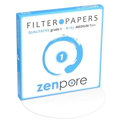 Filter Paper 18.5 cm Lab Qualitative Filter Paper by ZENPORE