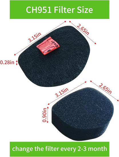 CH951 CH950 Filters Replacement Compatible - Image 3
