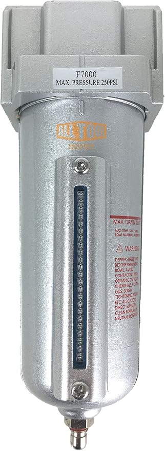 1/2" NPT HEAVY DUTY Industrial Grade Particulate Filter/Water Trap by AllToolDepot