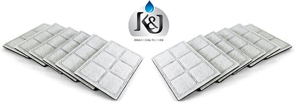 K&J 12-Pack of Drinkwell Platinum Compatible Premium Charcoal Water Filters - Image 6