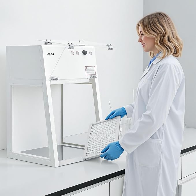 VEVOR Lab Fume Hood Filter, 14.06 x 8.74 x 0.83 in, 5 Pieces Replacement - Image 8