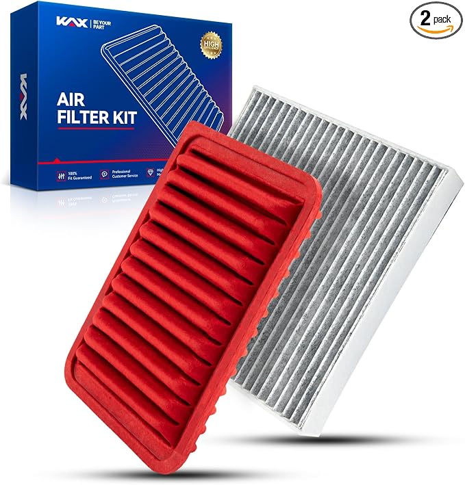 KAX Engine & Cabin Air Filter Kit by KAX