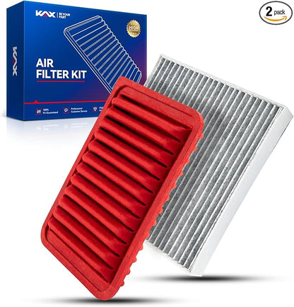 KAX Engine & Cabin Air Filter Kit by KAX