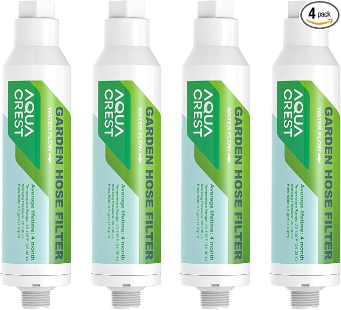 AQUA CREST Garden Hose Water Filter by AQUACREST