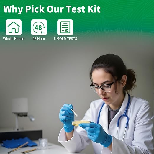 Mold Test Kit for Home -12 Simple Mold Test kit, Test HVAC System, Surfaces & - Image 3
