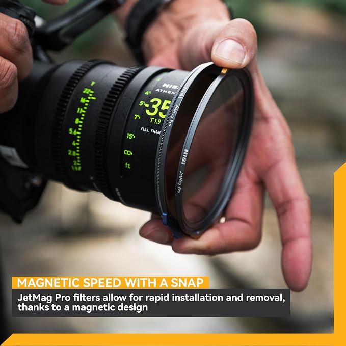 NiSi - JetMag Pro 82MAG Natural Night, Magnetic Light Pollution Reduction Lens - Image 2