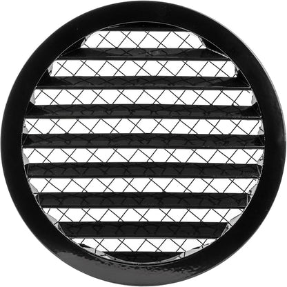Repa Market 8" Inch Scratch Resistant Black Soffit Air Vent Cover by RepaMarket