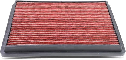 DNA Motoring AFPN-018-RD Clean Air Washable Drop In Panel Air Filter Enhance by DNAMOTORING