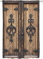 Sheer Curtains 63 Inch Length, Barn Door Semi Sheer Curtains Light Filtering by Unknown