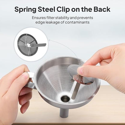 ELEGOO Stainless Steel Funnel, 3D Resin Metal Funnel - Image 3