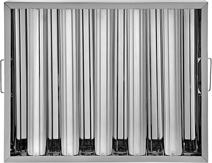 VBENLEM Pack of 6 Hood Filters 19.5W x 15.5H Inch, 430 Stainless Steel 5 - Image 9