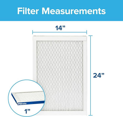Filtrete 14x24x1 AC Furnace Air Filter, MERV 13, MPR 2200, Elite Allergen - Image 2