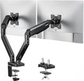 Acer Dual Monitor Arm, Computer Desk Arm with VESA Mounts for 17–32″ Screens, Fully Adjustable Gas Spring Monitor Stand, C-Clamp and Grommet Mounting Base, Fits 4.4 to 19.8lbs Computer Monitors