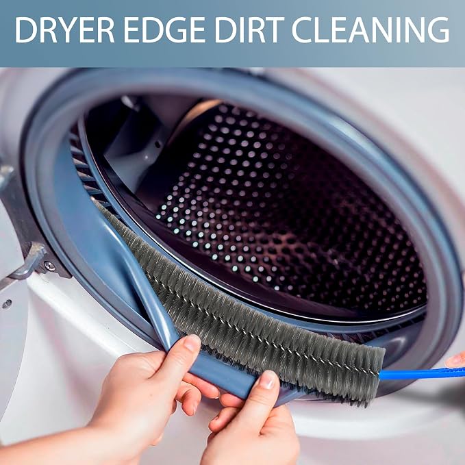 Dryer Vent Brush and Refrigerator Coil Cleaning Brush - Image 4