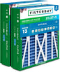 Filterbuy 21x27x5 Air Filter MERV 13 Optimal Smoke & Allergy Defense, Pleated by Filterbuy