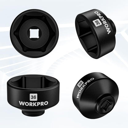 WORKPRO 24-38mm Oil Filter Socket Wrench, Oil Filter Removal Tool, Oil Filter - Image 7