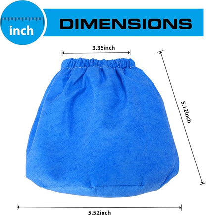 3 Pack VRC2 Cloth Filter for Vacmaster 1.5 to 3.2 Gallon Wet/Dry Vacuums - Image 2