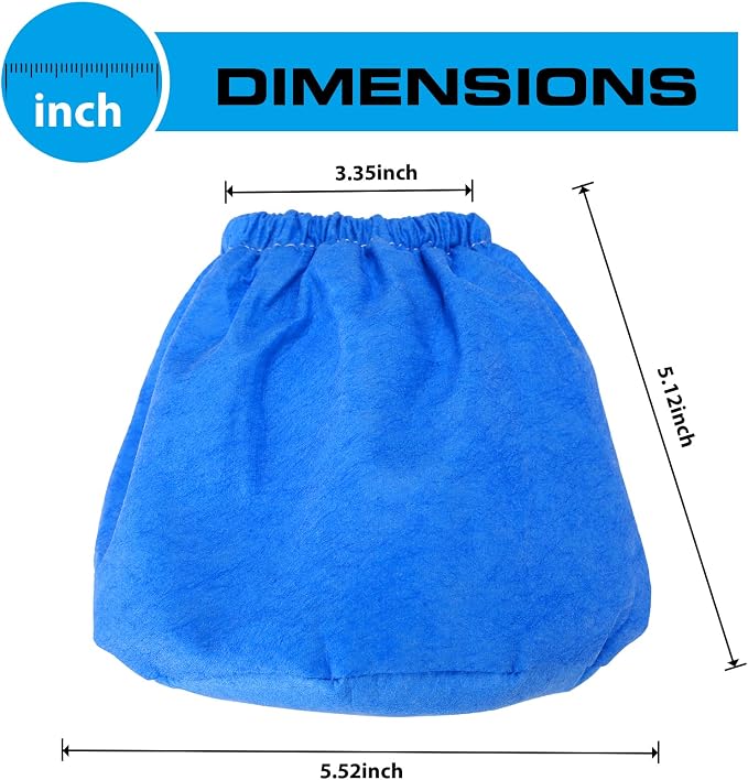VRC2 Cloth Filter Bag 1.5 to 3.2 Gallon - Image 3