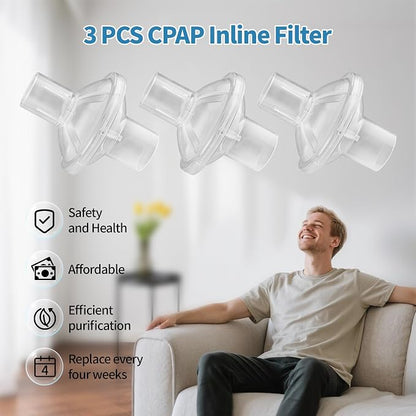CPAP Filters - 3 PCS Universal CPAP Inline Filter - Image 6