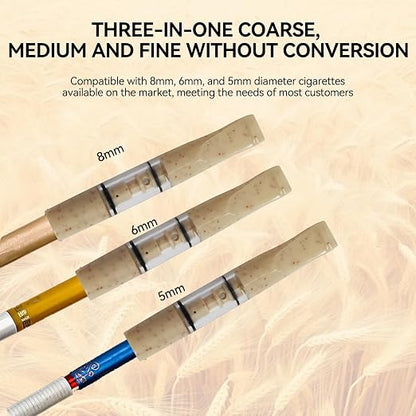 Cigarette Filters Wheat Straw 12pcs Cigarette Holder Reusable Clean Tar Tobacco - Image 3
